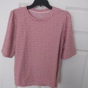 Dazy Lettuce Trim Puff Sleeve Tee